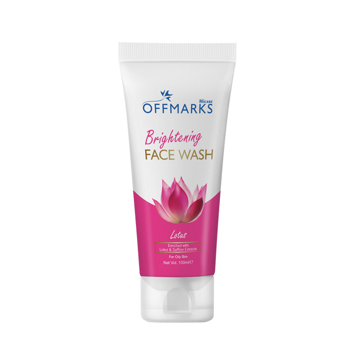 Offmarks Brightening face wash - Lotus
